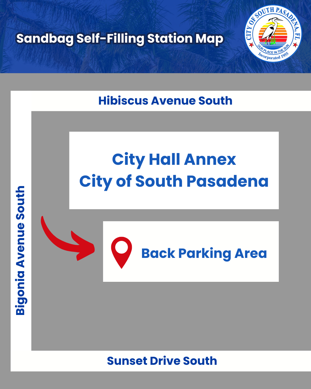 Map of the City Hall Annex